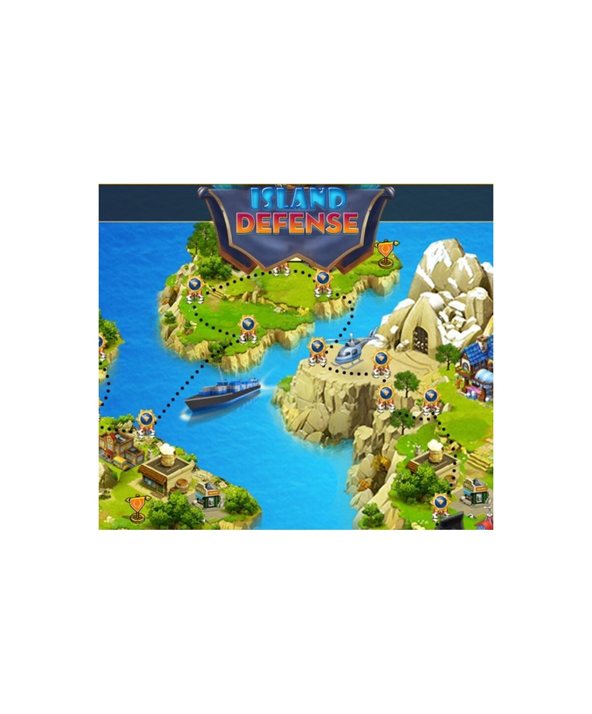 Island Defense Steam Key GLOBAL